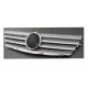Решетка за Mercedes C203 Coupe (2000-2007) - 4 ребра хром