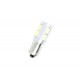 Лед крушки за 24V тип BA9S 5W с 10 SMD диода срещуположни пинове