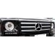 Дневни светлини за Mercedes W461 / W463 G-CLASS (1989-2010) - сребристи с хромирани дневни светлини