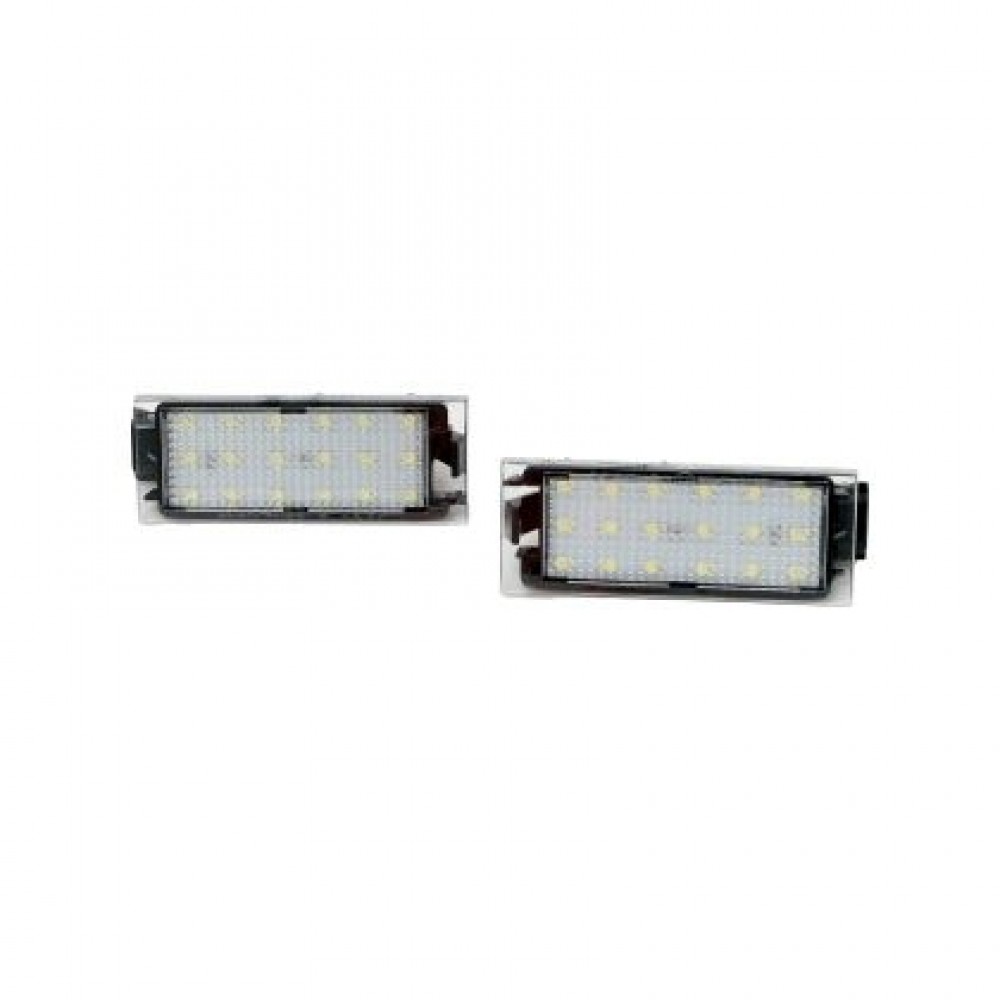 Плафони за осветление на задния номер за RENAULT MEGANE / CLIO / LAGUNA / TWINGO, 76x30 mm