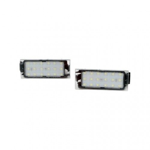 Плафони за осветление на задния номер за RENAULT MEGANE / CLIO / LAGUNA / TWINGO, 76x30 mm
