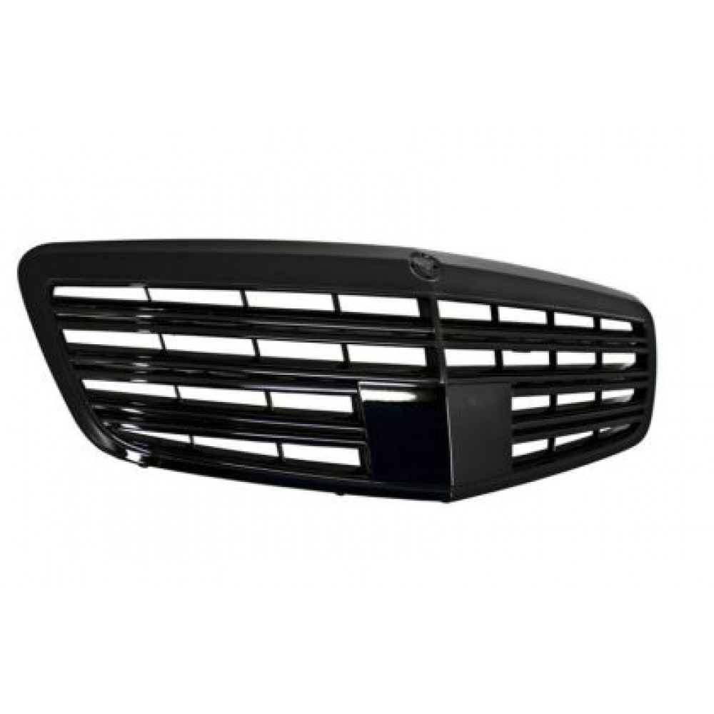 Решетка за Mercedes W221 S-Class (2009-2013) - AMG Дизайн черна