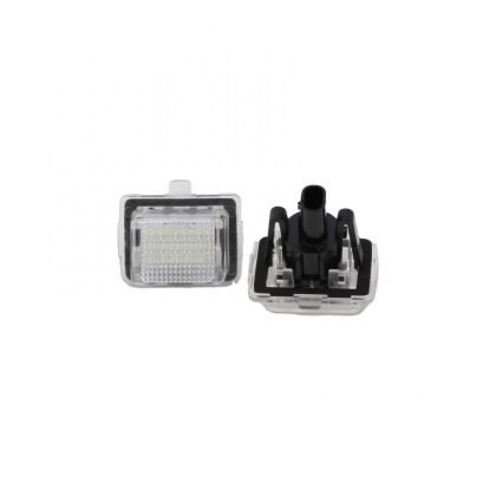 Плафони за задния номер за Mercedes W204 / W212 / C207 / W221 - с оригинална букса, 44x30 mm