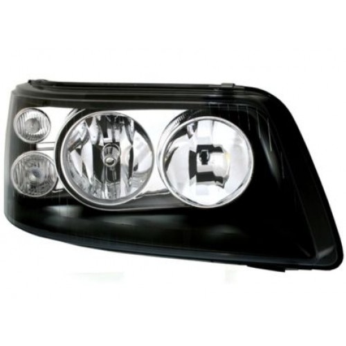 Кристални фарове  VW TRANSPORTER T5 (2003-2009) - черни