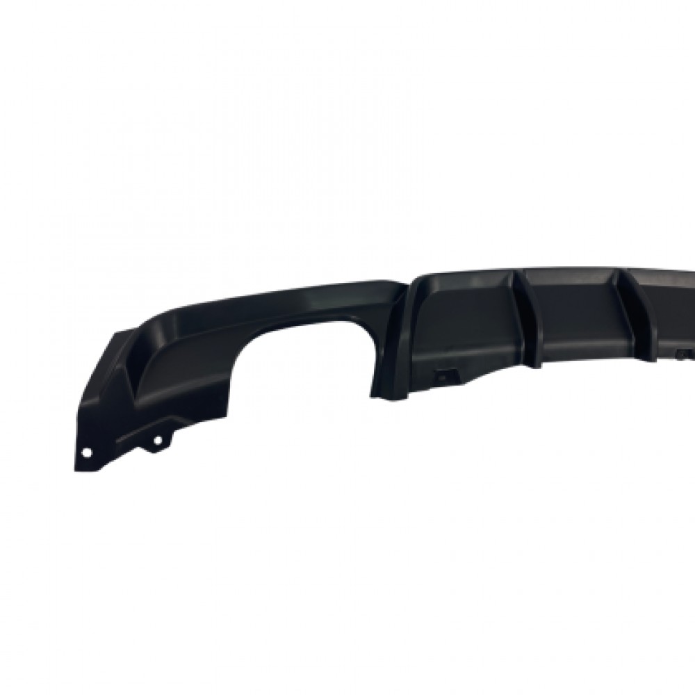 Дифузьор за BMW F30 / F31 (2011+) - M-Performance единичен за двоен накрайник