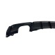 Дифузьор за BMW F30 / F31 (2011+) - M-Performance единичен за двоен накрайник