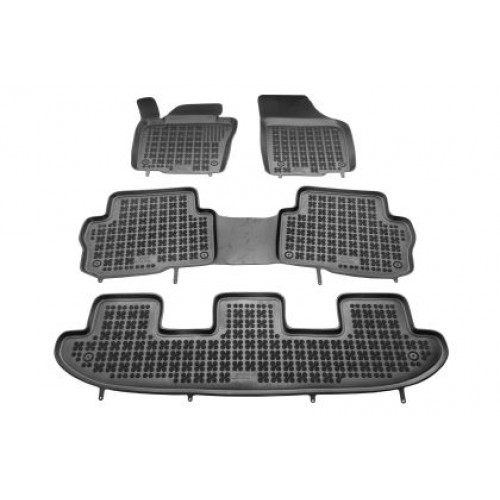 Гумени стелки за VW Sharan  / SEAT Alhambra  (2010-2022) - 7 seats - тип леген