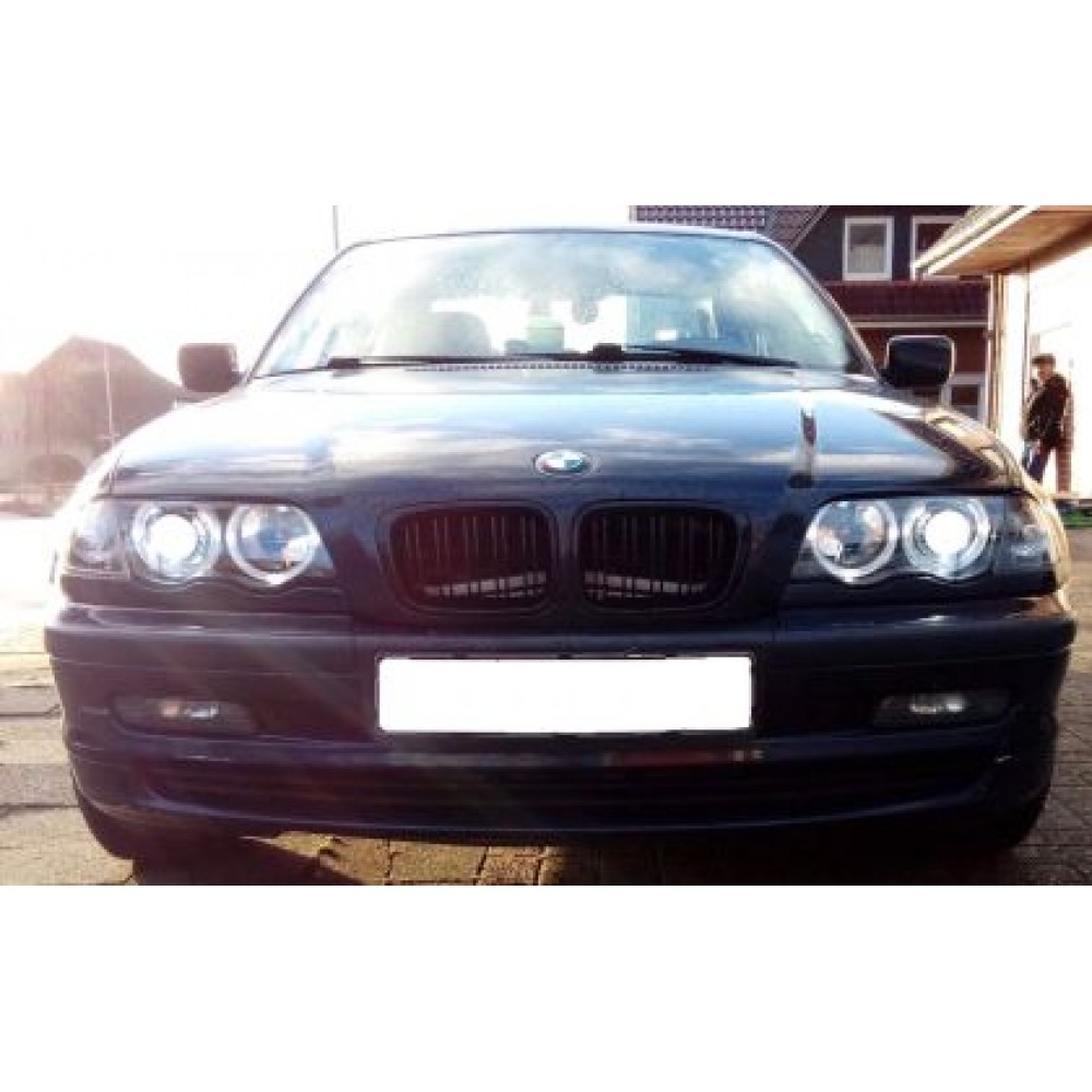 Решетки - бъбреци за BMW E46 седан, комби (1998-2001) и Компакт (2001-2005) - черен гланц Piano Design