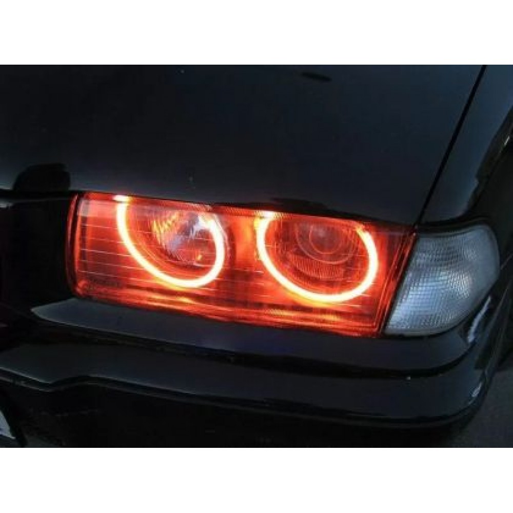 Ангелски Очи CCFL за BMW E36 / E38 / E39 - Червен цвят