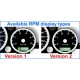 Плазмени циферблати MERCEDES ML W163 (98-03) бял