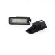 Плафони за задния номер за VW GOLF 5,6,7 CANBUS / POLO 6R / PASSAT 3C CC / - с 18 ярки диода, 76x27 mm