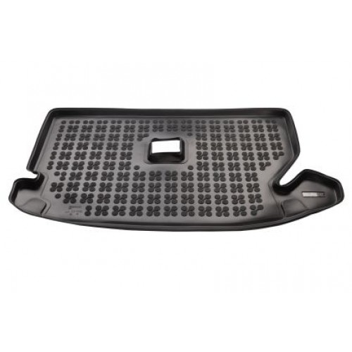 Гумена стелка за багажник за Dacia Lodgy / Lodgy Stepway version 7 passenger (with the third row of seats folded) (2017-2020) - Rezaw Plast