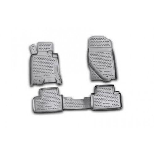 3D Гумени стелки за INFINITI G35X (2006-2009) 4 pcs.