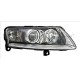 Кристални фарове Angel Eyes AUDI A6 (2004-2007) - хром