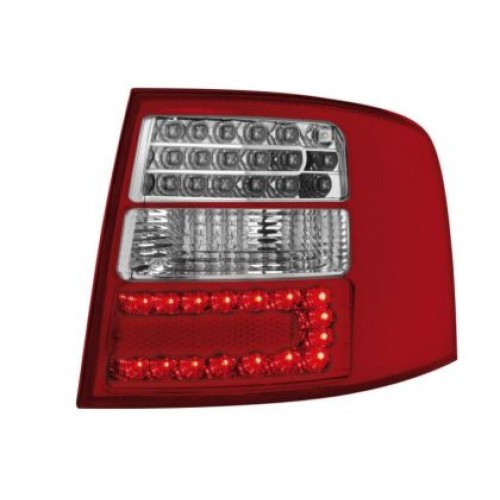 Диодни стопове  AUDI A6 комби  (97-04) - хром