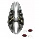 Кристални стопове FIAT PUNTO 3D (2000+) - черни