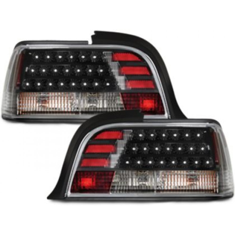 Диодни стопове BMW E36 (91-99) coupe - черни