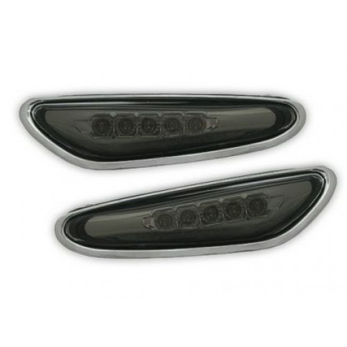 Диодни мигачи BMW E46  (01-05) / Е60  / X3 (2004-2009) - черни