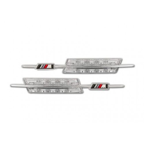 Диодни мигачи за BMW BMW E46 / E60 / E90 M-look (2003-2008) - хром