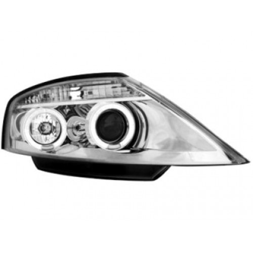 Кристални фарове ANGEL EYES CITROEN C3 (02+)  - хром 