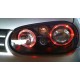 Кристални фарове  Angel Eyes BMW E39  (1995-2000) - черни