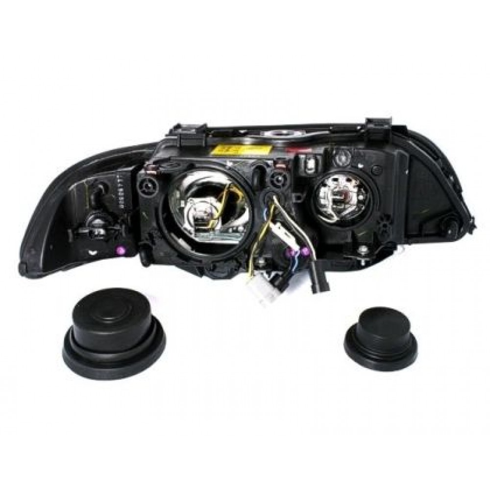 Кристални фарове  Angel Eyes BMW E39  (1995-2000) - черни