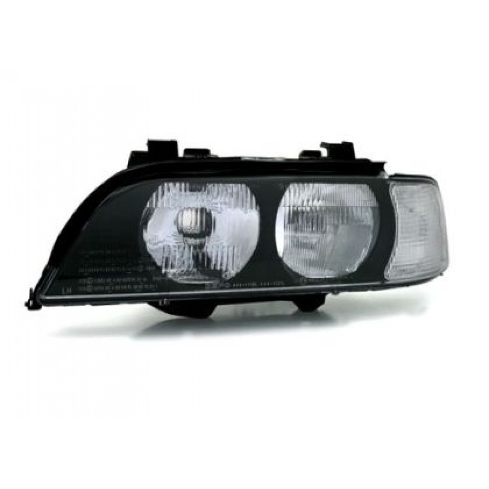 Стъкла за фарове за BMW E39  (1995-2000) - бял мигач