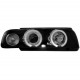 Кристални фарове  Angel Eyes BMW E38  (1994-1998) - черни