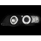 Кристални фарове  Angel Eyes BMW X5  (99-03) - черни