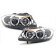 Кристални фарове  Angel Eyes BMW E90  (05+) - хром
