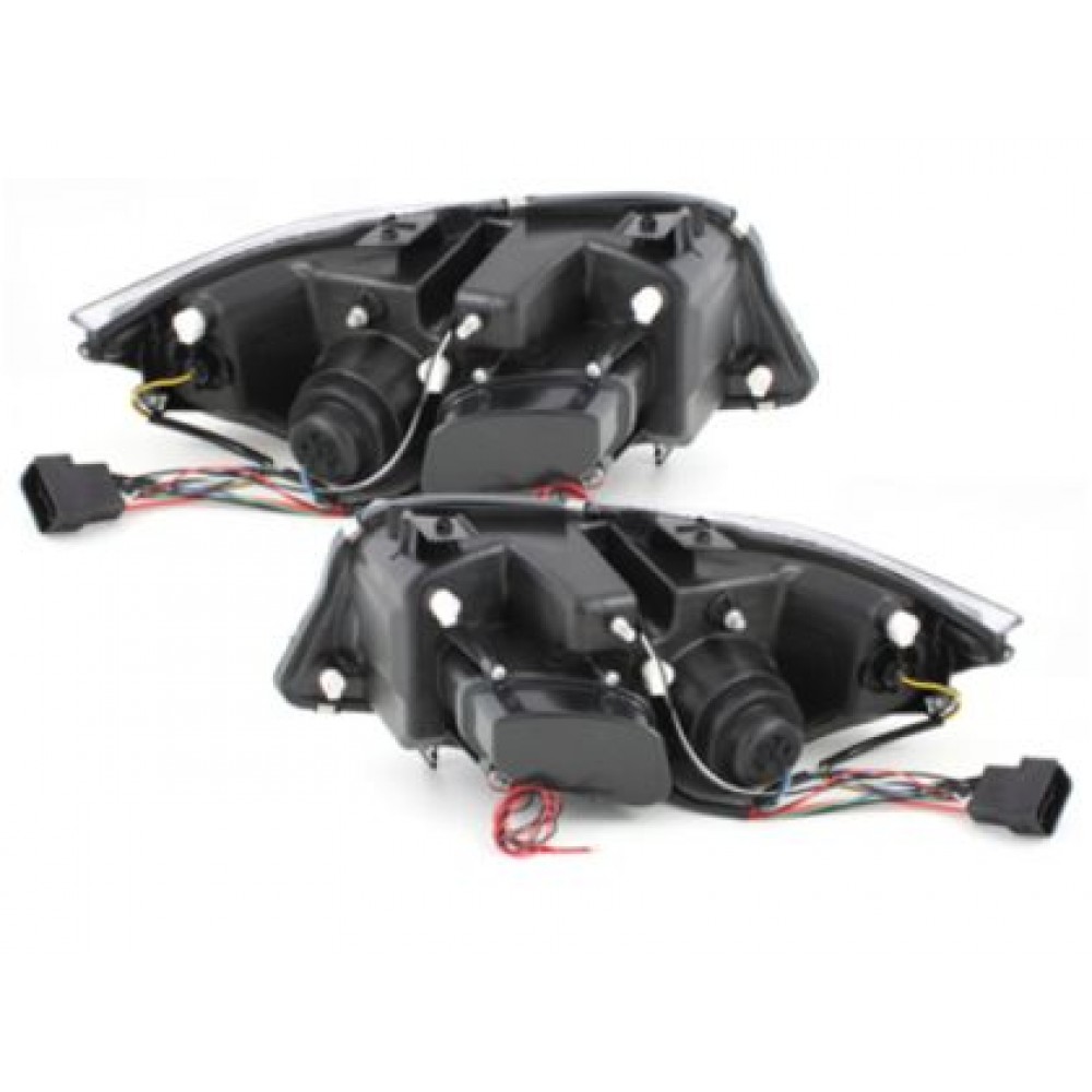 Кристални фарове  Angel Eyes BMW E90  (05+) - хром