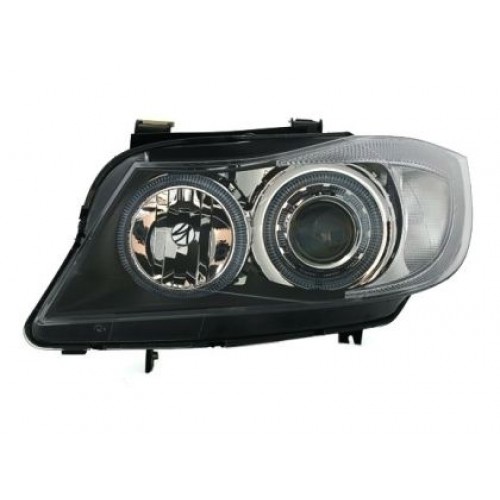Кристални фарове за BMW E90 (2005-2009) - черни