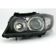 Кристални фарове  Angel Eyes BMW E90  (2005-2009) - черни