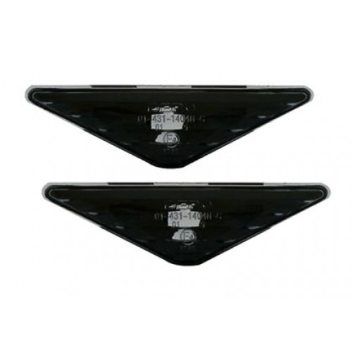 Кристални мигачи за Ford Focus (98-04) / Mondeo (00-07) - черни