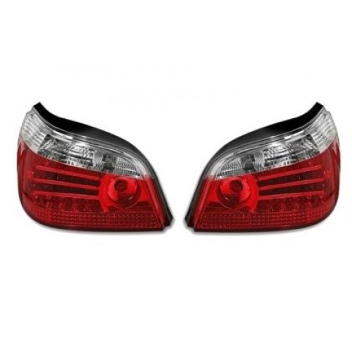 Диодни стопове за BMW E60 (2003-2007) - хром