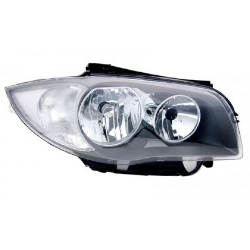 Кристални фарове  BMW E87  (2004-2011) - черни