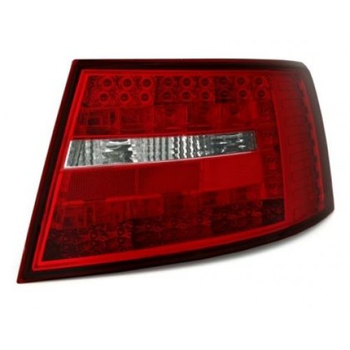 Диодни стопове за Audi A6 4F седан (2004-2008) - хром