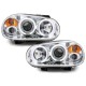 Кристални фарове  Angel Eyes GOLF IV  - хром