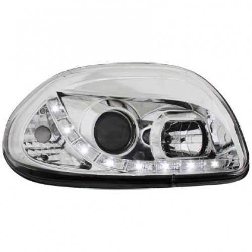 Кристални фарове DEVIL EYES RENAULT CLIO 2 (98-00) - хром 