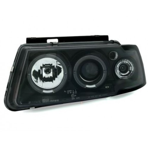 Кристални фарове  Angel Eyes VW PASSAT 3B/ B5 (1997-2000)  - черни