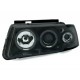 Кристални фарове  Angel Eyes VW PASSAT 3B/ B5 (1997-2000)  - черни
