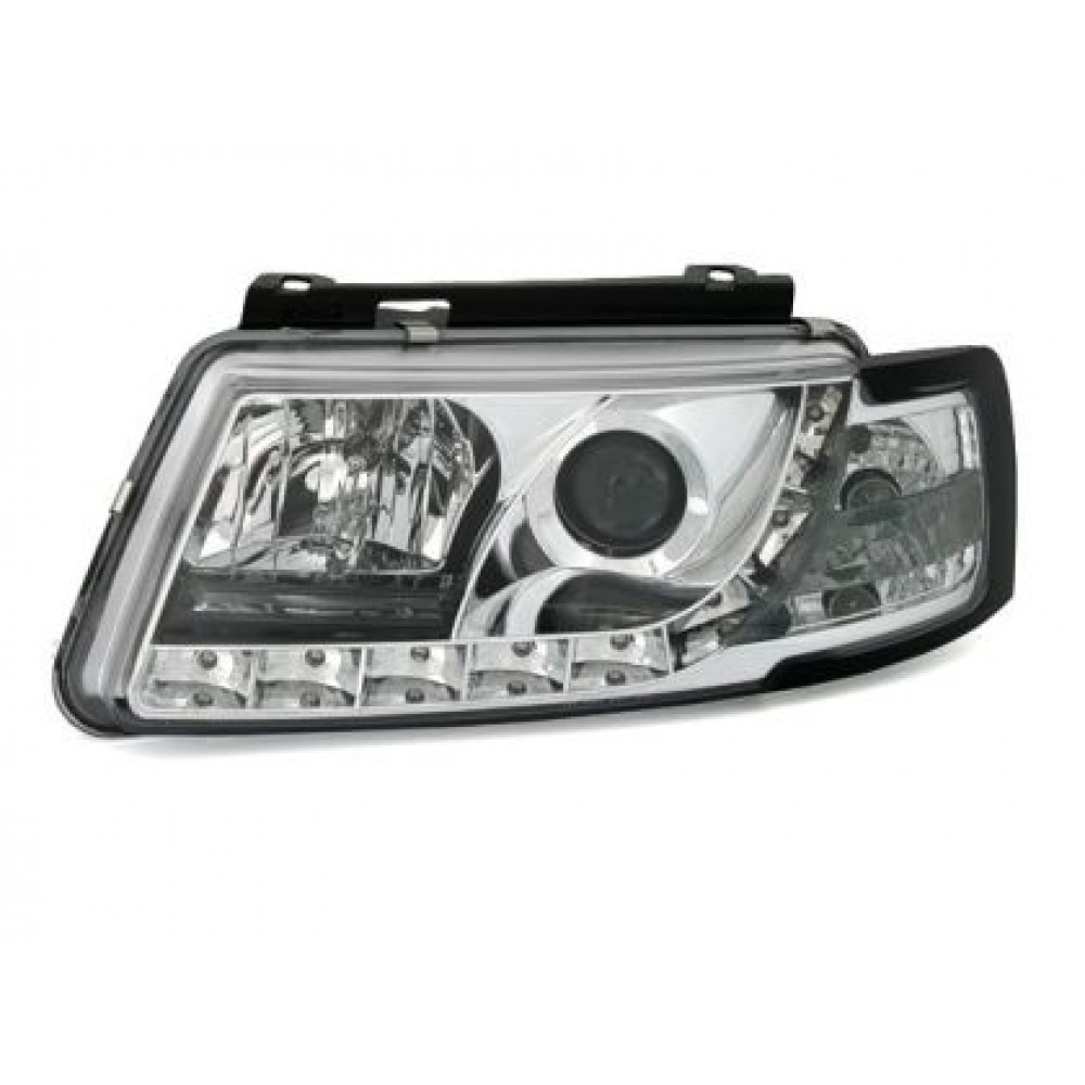 Кристални фарове  Dayline VW PASSAT 3B/ B5 (97-00)  - хром