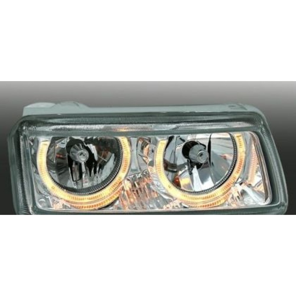Кристални фарове  Angel Eyes VW PASSAT  B4 (1993-1996)  - черни