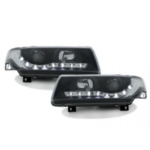 Кристални фарове  Dayline VW PASSAT B4 (93-96)  - черни
