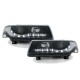 Кристални фарове  Dayline VW PASSAT B4 (93-96)  - черни
