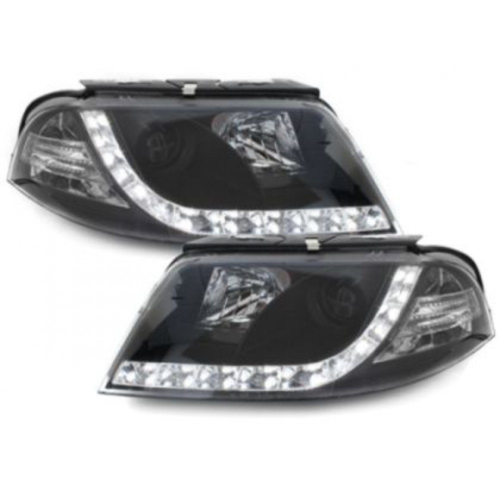 Кристални фарове  DAYLINE VW PASSAT  B5.5 (01-05)  - черни