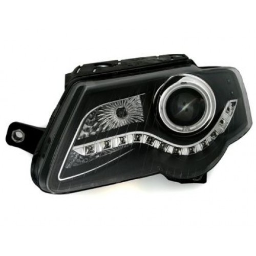 Кристални фарове  DAYLINE VW PASSAT  3C  (05+)  - черни