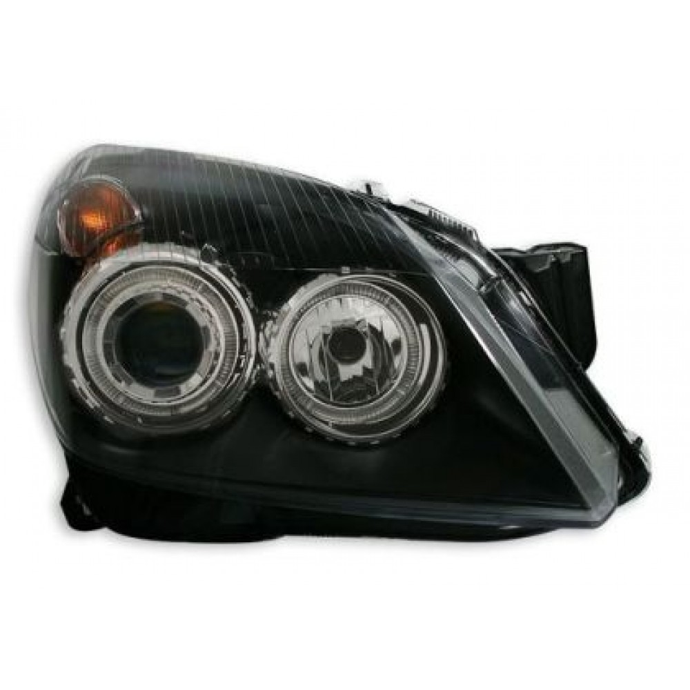 Кристални фарове за OPEL ASTRA H (2004-2009) - черни