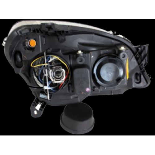 Кристални фарове за OPEL ASTRA H (2004-2009) - черни