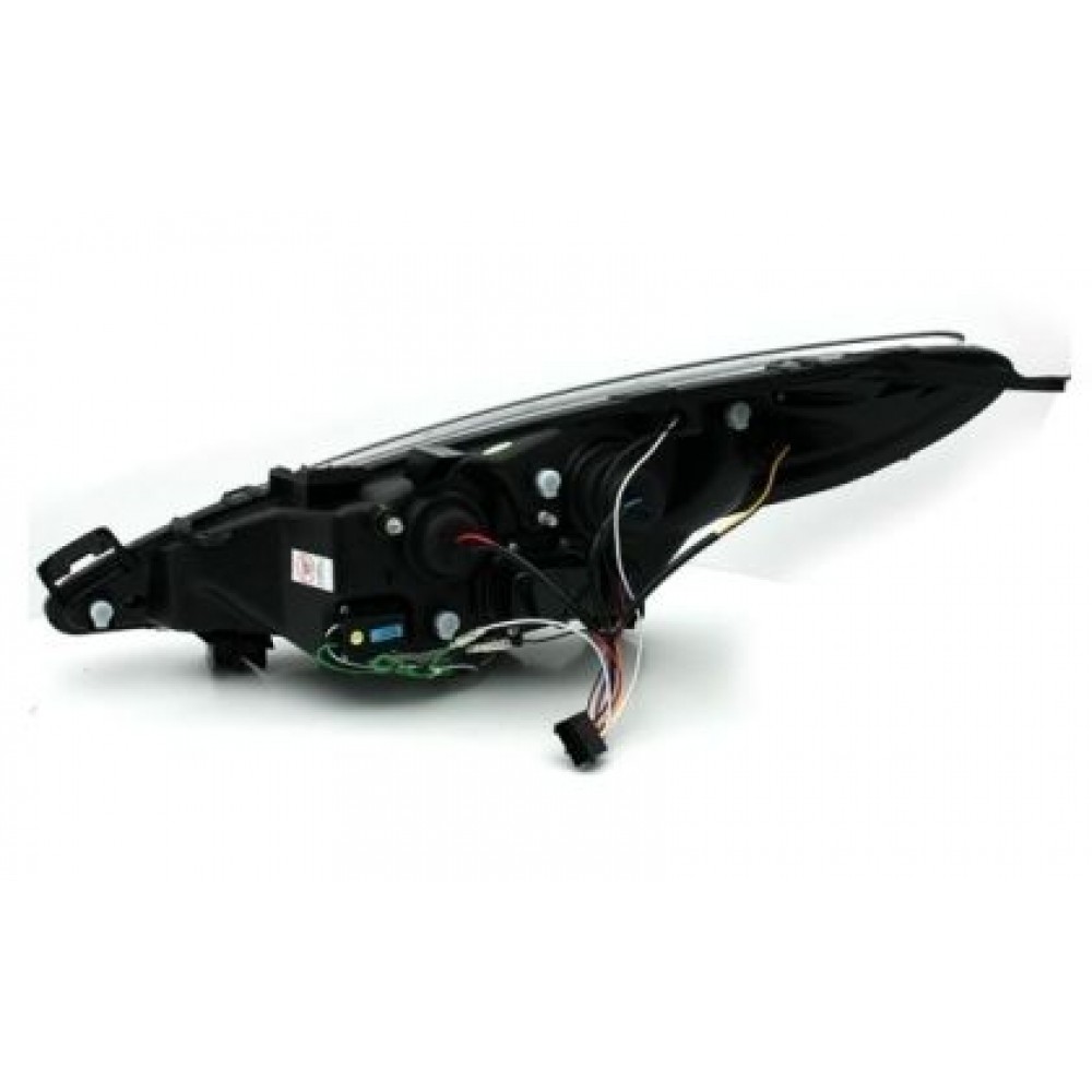 Кристални фарове  PEUGEOT 207 (2006-2012) - черни